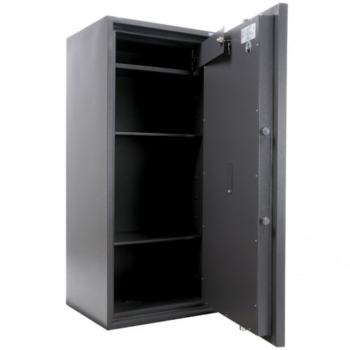 Сейф Кварцит 120/55Т EL (внутреннее устройство, ригельная система)