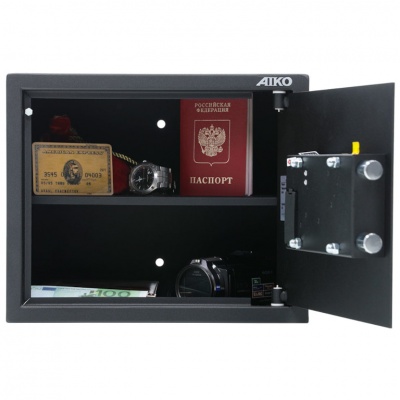 Сейф SH-30.EL NEW (открытый, внутреннее устройство)