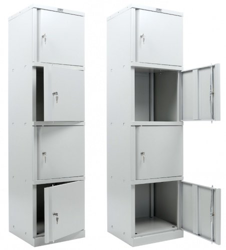 Шкаф АМ-1845/4 (открытый, внутреннее устройство)