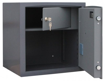Сейф SAFEtronics NTL-40MEs (открытый, с кассовым отделением)