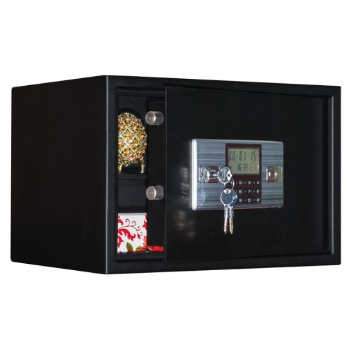 Сейф AGATE SV 3044 EL+K, цвет дымчато-чёрный