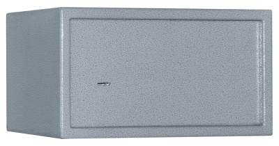 Сейф AGATE AS 2340 K — закрытый. Цвет серый с эффектом молотковой эмали.