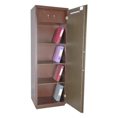 Бухгалтерский сейф МБ-71 (открытый, внутреннее устройство)