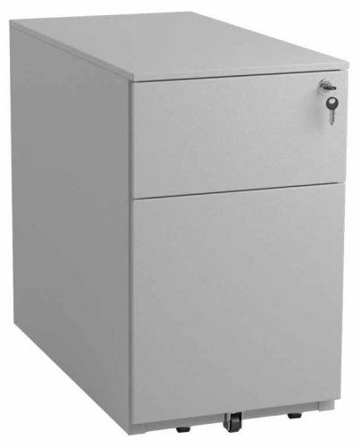 Тумба NP-304 FL, цветовая схема RAL 9006 под заказ.