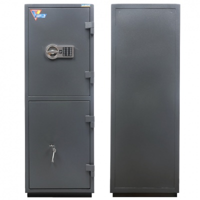 Сейф Кварцит 120T/2 EL (вид спереди, сзади)