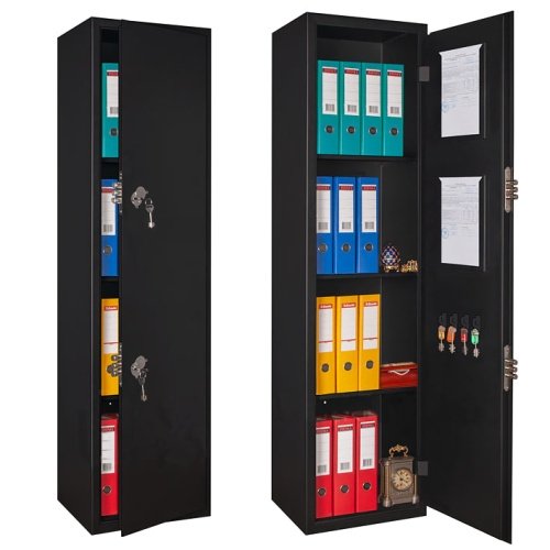 Сейфовый шкаф US 456 (цвет дымчато-черный)