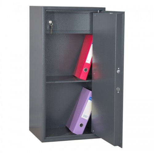 Сейф ШБМ 90МК (открытый, внутреннее устройство)