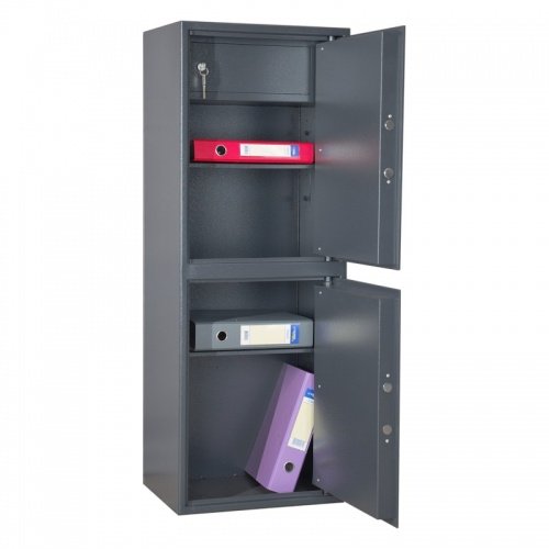 Сейф ШБМ-120/2МК (открытый, внутреннее устройство)