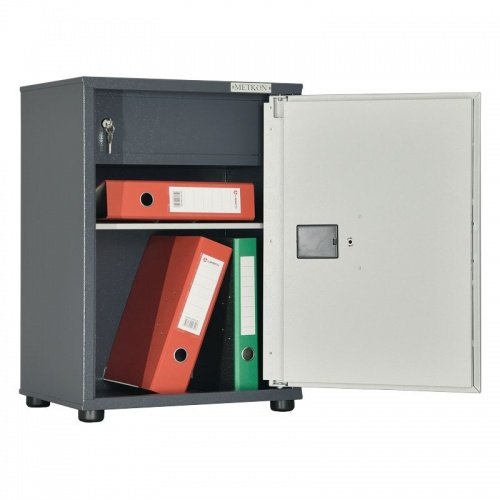 Бухгалтерский шкаф ШМ-62ТМ2Э (открытый, с папками внутри)