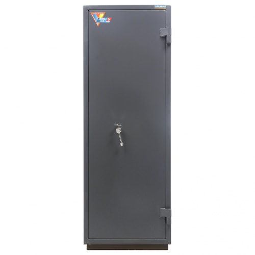 Сейф Кварцит 120T (вид спереди, ключевой замок, внешние петли)