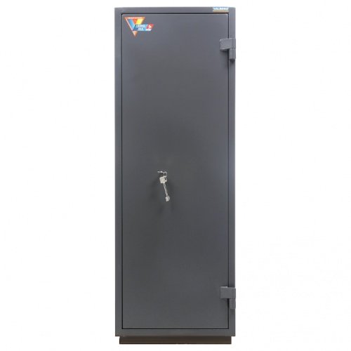 Сейф Кварцит 120T (вид спереди, ключевой замок, внешние петли)