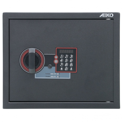 Сейф SH-30.EL NEW (закрытый, вид спереди)