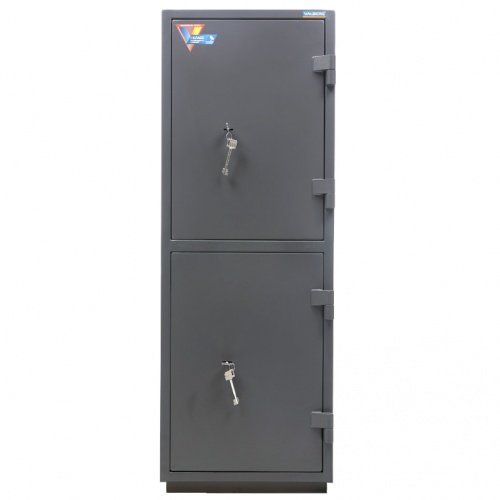 Сейф Valberg Кварцит 120T/2 (вид спереди, ключевые замки, внешние петли)