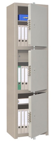 Сейф офисный D-41G (внутреннее устройство, цвет №38 муар).