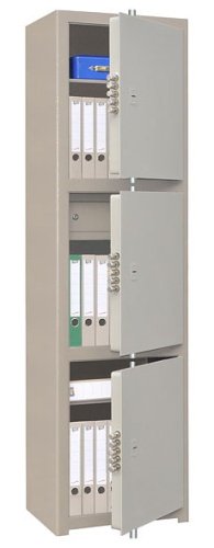 Сейф офисный D-41G (внутреннее устройство, цвет №38 муар).