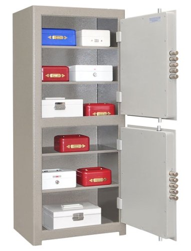 Сейф D-22G (открытый со всеми полками, цвет №38 муар)