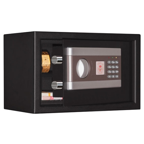 Сейф AS 2031SH EL, цвет дымчато-чёрный.