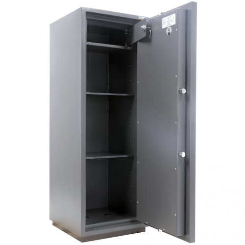 Сейф Кварцит 120Т (внутреннее устройство, ригельный механизм)