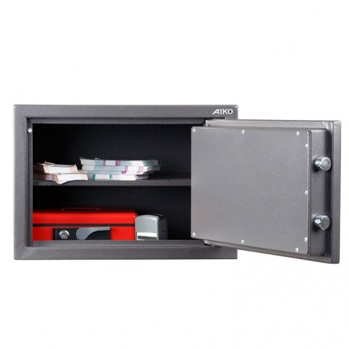 Сейф Aiko TSN-30 EL (открытый, с папками А4 внутри)