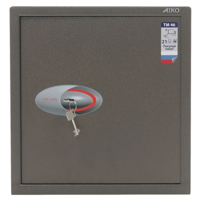 Сейф Aiko ТМ-46 — закрытый, вид спереди.