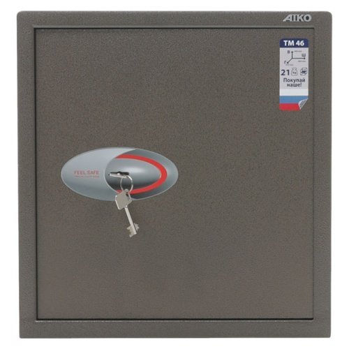 Сейф Aiko ТМ-46 — закрытый, вид спереди.