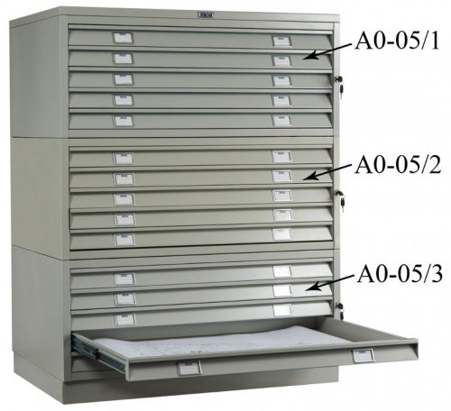 Картотечный модуль Практик: А0-05/1 + А0-05/2 + А0-05/3
