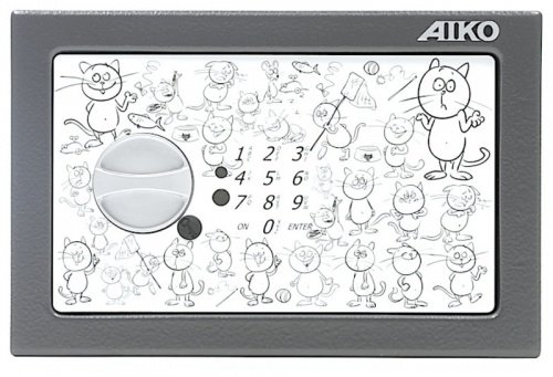 Детский сейф T-170 EL (PRINT) — принт на двери.