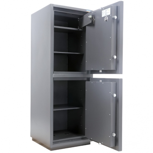 Сейф Кварцит 120Т/2 (внутреннее устройство, ригельный механизм)