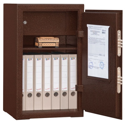 Сейф US 412 — открытый, цвет медный антик