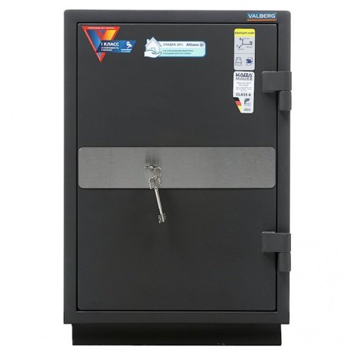 Сейф Кварцит 65MT (вид спереди, ключевой замок, внешние петли)