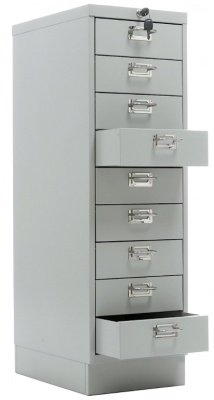 Практик MDC-A4/910/9 — с выдвинутыми ящиками.