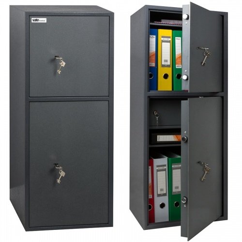Двухсекционный офисный сейф SAFEtronics NTL-40M/62Ms