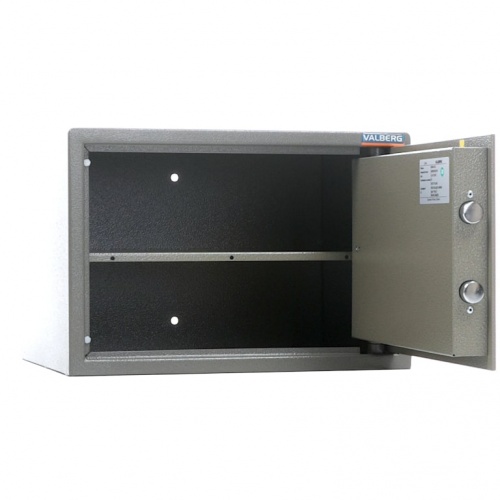 Сейф ASM-30 CL (внутреннее устройство, ригельная система)