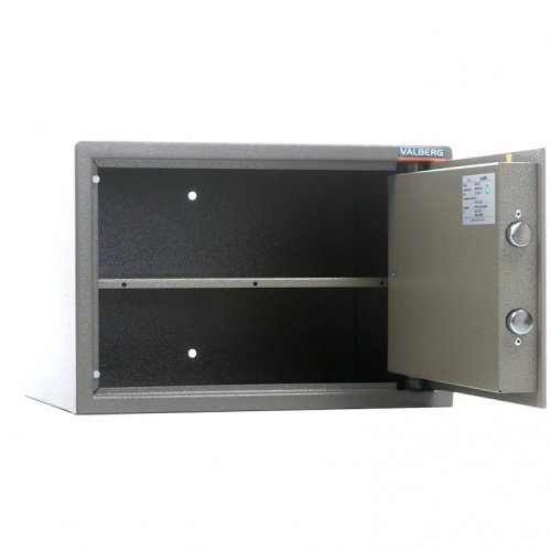 Сейф ASM-30 CL (внутреннее устройство, ригельная система)