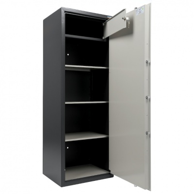 Сейф ASM-165T (внутреннее устройство, ригельная система)